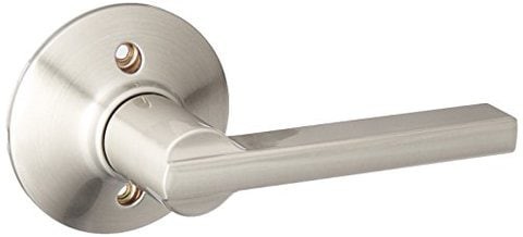 Schlage F93Ply619Lat Latitude Lever Dummy Interior Pack, Satin Nickel