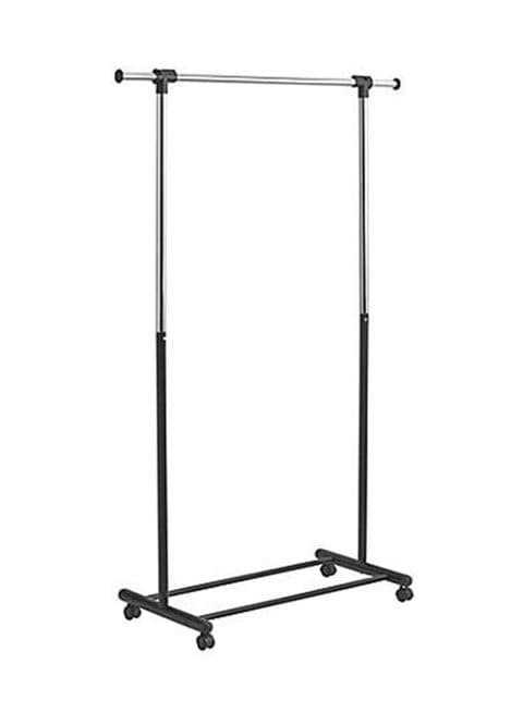 Generic Single Garment Rack Black/Silver 70cm