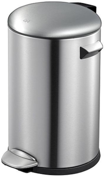 EKO Trash Bin With Pedal Silver 8L