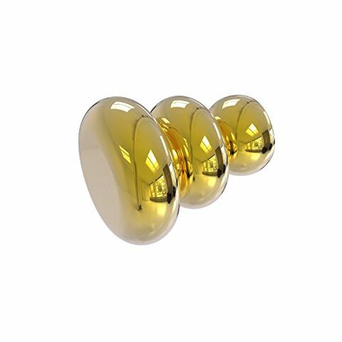 Allied Brass B-1 Designer Cabinet Knob, Polished Brass