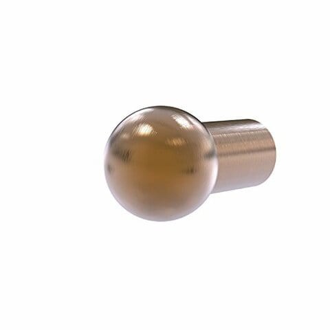 Allied Brass A-10 3/4 Inch Cabinet Knob, Brushed Bronze