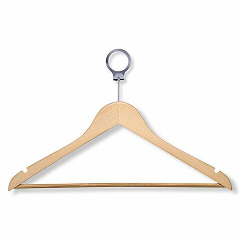 Honey-Can-Do HNG-01733 Hotel Suit Hangers, Maple, 24-Pack