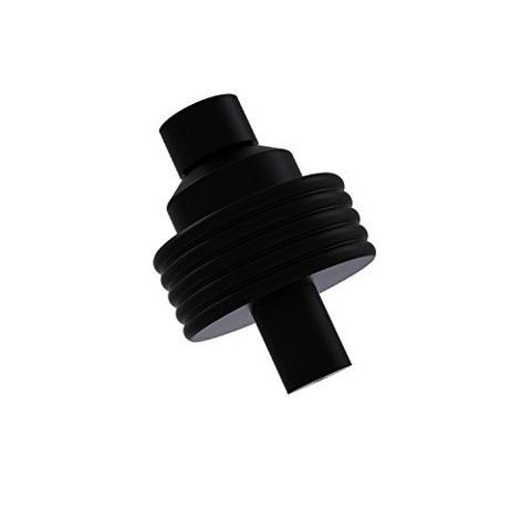 Allied Brass 103G 1-1/2 Inch Cabinet Knob, Matte Black