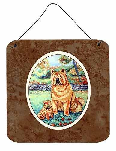 Caroline&#39;s Treasures 7057Ds66 Chow Chow Momma&#39;s Love Wall Or Door Hanging Prints, 6X6, Multicolor