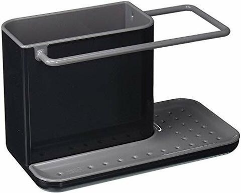 Joseph Joseph Sink Caddy Kitchen Sink Organizer Sponge Holder Dishwasher-Safe, Regular, Gray