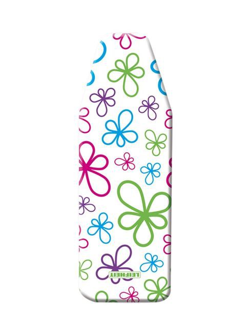 LEIFHEIT Ironing Board Cover Cotton Classic-Large LF 72322 White/Pink/Blue