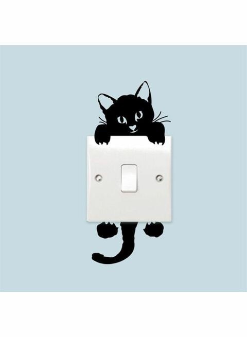 Generic Animal Switch Sticker Black 14X6cm