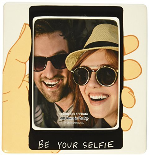 Enesco Selfie Frame, 6&quot;, Multicolor