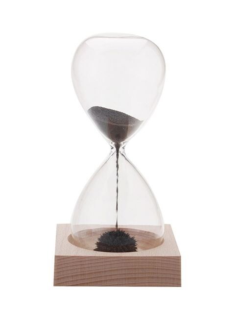 Anself Magnet Hourglass With Stand Clear 67G