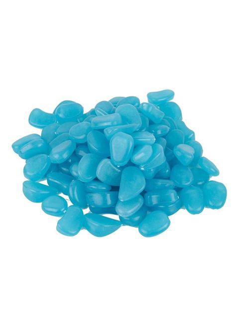 Generic Glow In The Decorative Pebbles Blue