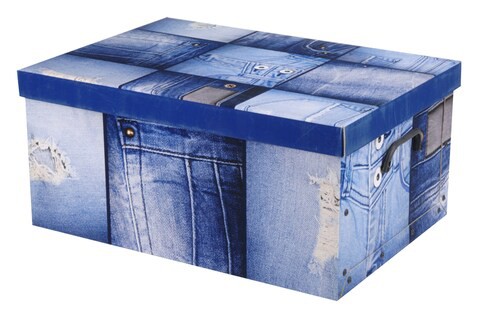 Koopman Storage Box - 490X390X240MM, Blue Jeans, K8719202109832