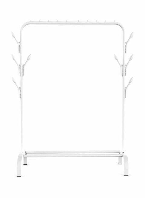 East Lady Garment Clothes Rack White 110x147cm