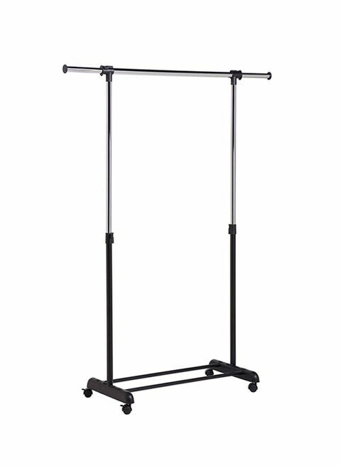 Movable Garment Rack Multicolour 4.9x35x3.2inch