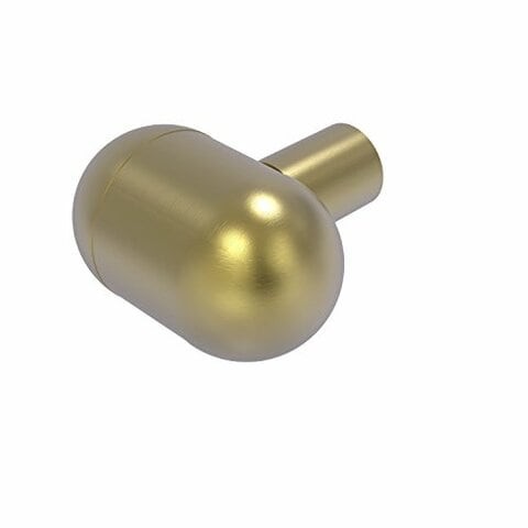 Allied Brass O-10 1-1/4 Inch Cabinet Knob, Satin Brass