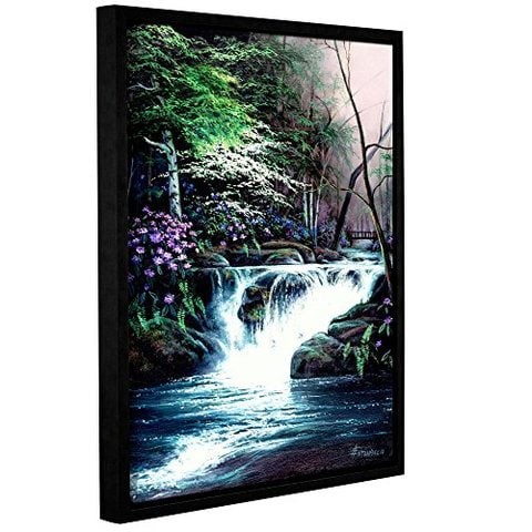 Tremont Hill Egidio Antonaccio &#39;&#39;Bridge Falls&#39;&#39; Removable Wall Art Mural, 14X18