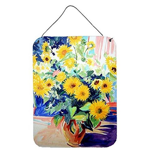 Caroline&#39;s Treasures Ara0063Ds1216 Sunflowers By Roy Avis Wall Or Door Hanging Prints, 12X16, Multicolor