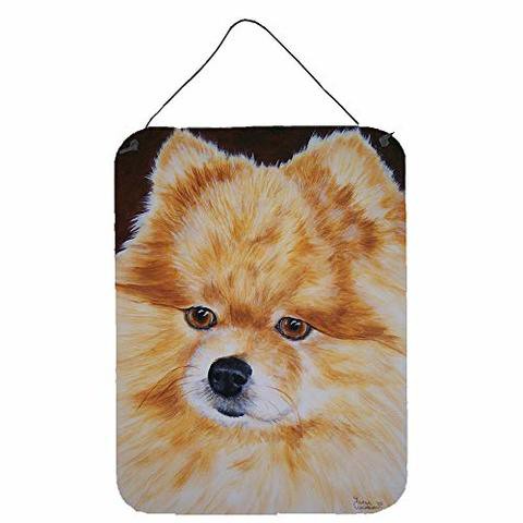 Caroline&#39;s Treasures Amb1049Ds1216 Pomeranian Wall Or Door Hanging Prints, 12X16, Multicolor