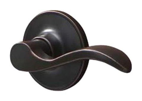 Schlage J10Sev716 Seville Hall And Closet Lever, Aged Bronze