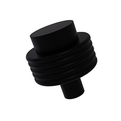 Allied Brass 101G 1-1/2 Inch Cabinet Knob, Matte Black