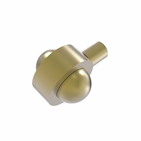 Allied Brass 102A 1-1/2 Inch Cabinet Knob, Satin Brass