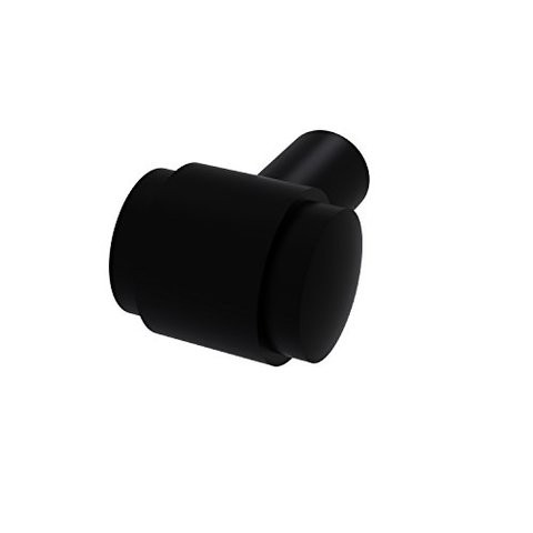 Allied Brass F-10 1 Inch Cabinet Knob, Matte Black