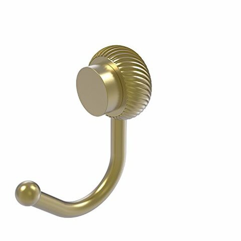 Allied Brass 420T-Sbr Venus Collection Twisted Accents Robe Hook, Satin Brass