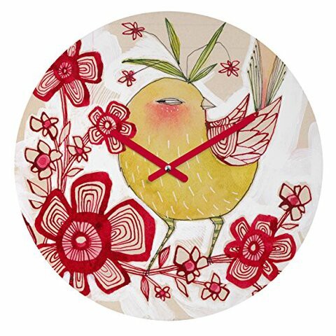 Deny Designs Cori Dantini, Sweetie Pie, Round Clock, Round, 12&quot;