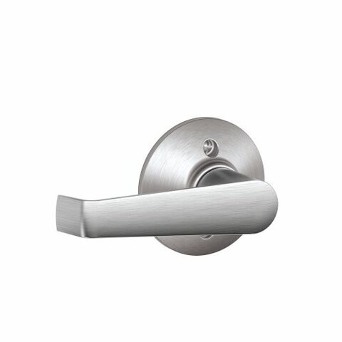 SCHLAGE Elan Lever Non-Turning Lock, Satin Chrome (F170 Ela 626)