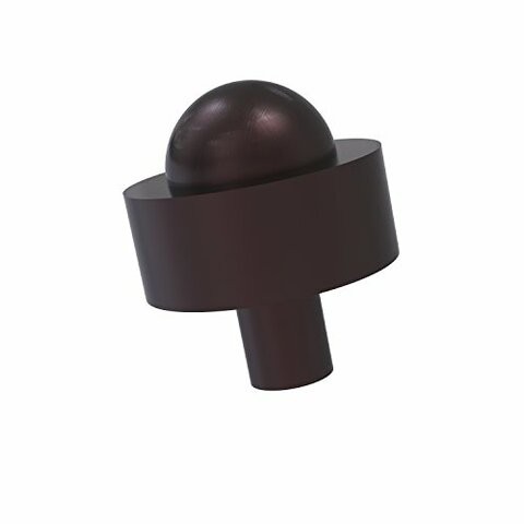 Allied Brass 101A 1-1/2 Inch Cabinet Knob, Antique Bronze