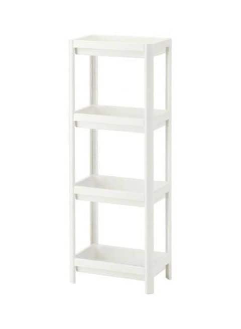 Generic Vesken Shelf Unit White 36X100cm