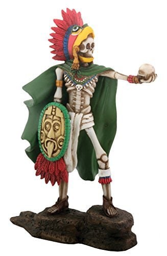 Ytc Aztec Eagle Warrior Skeleton With Shield