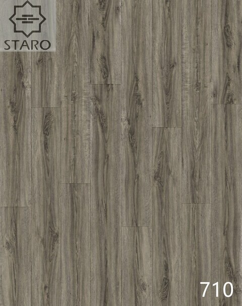 Staro SPC Multi-Layer Flooring, Waterproof, Wear-Resistant And Silent, Stain Resistance, Anti Cigarette, Model 710, Sell Per Carton, 2.7815 Sqm/Ctn