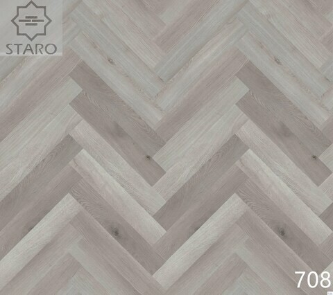 Staro SPC Multi-Layer Flooring, Waterproof, Wear-Resistant And Silent, Stain Resistance, Anti Cigarette, Model 708, Sell Per Carton, 1.875 Sqm/Ctn