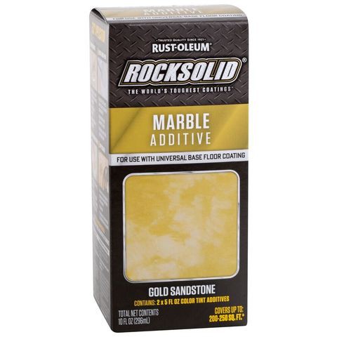 Rust-Oleum Rocksolid Marble Additive (296 ml, Gold Sandstone)