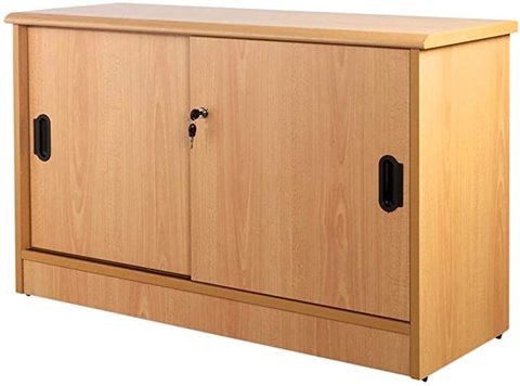 Mahmayi Bess 202 Side Cabinet Unit, H 64 x W 106 x D 45 cm, Beige