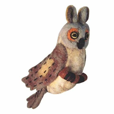 Tibetan 200W Collection Tibetan Collection, Dzi Wild Woolie Great Horned Owl