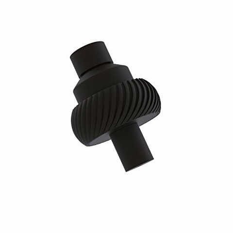 Allied Brass 103T 1-1/2 Inch Cabinet Knob, Oil Rubbed Bronze