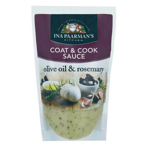 Ina Paarman&#39;s Coat &amp; Cook Olive Oil &amp; Rosemary Sauce 200ml