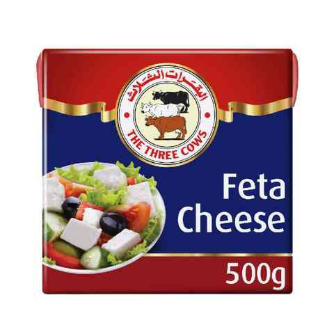 The Three Cows Firm Feta Cheese 500g