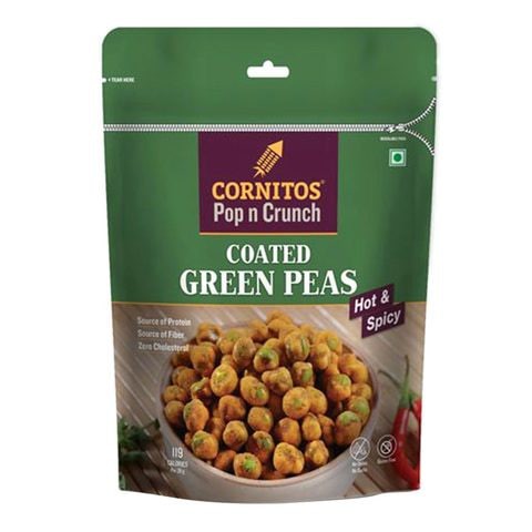 Cornitos Hot and Spicy Coated Green Peas 150g