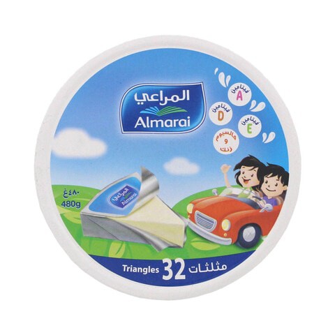 Almarai Triangles Cheese 32 Portions 480g