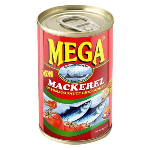 Mega Mackerl Chili Tomato Sauce 155g