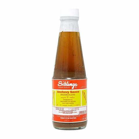 Siblings Anchovy Sauce Bagoong Balayan 340g