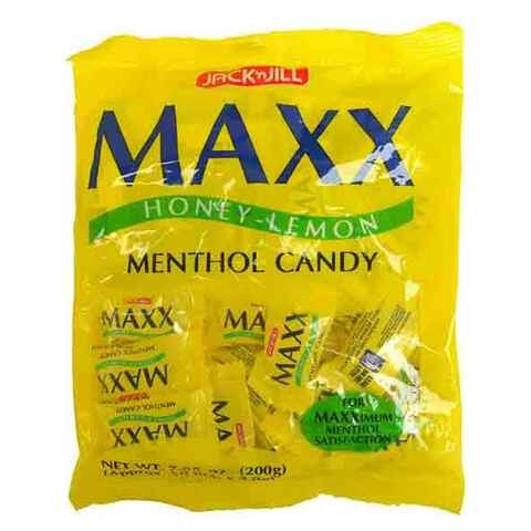 Jack&#39;N Jill Maxx Honey Lemon Menthol Candy 200g