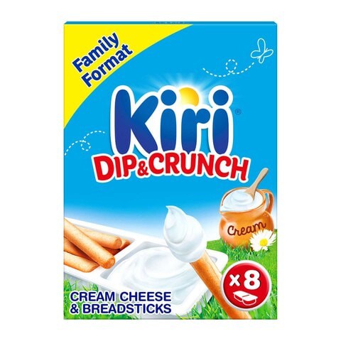 Kiri Dip And Crunch Cream Cheese And Breadstick Snack  280g