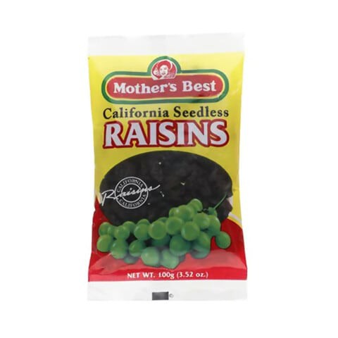 Mother&rsquo;s Best California Seedless Raisins 100g