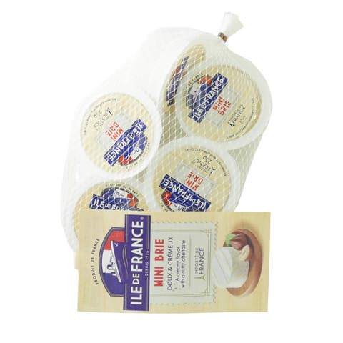 Ile De France Mini Brie Doux and Cremeux 25g x Pack of 5