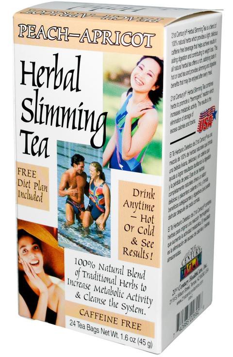 21st Century Slimming Peach-Apricot Tea 24 Tea Bags