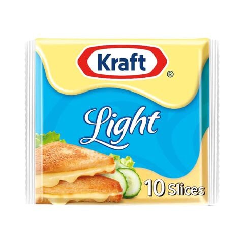 Kraft Cheese Slices Light 200g