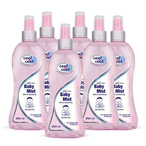 Cool &amp; Cool Baby Mist Pink 250ml x6